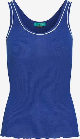 TOOche Top 'One' in Blue: front
