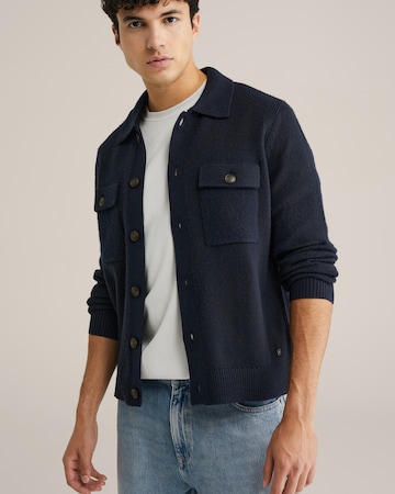 WE Fashion Вязаная кофта в Синий