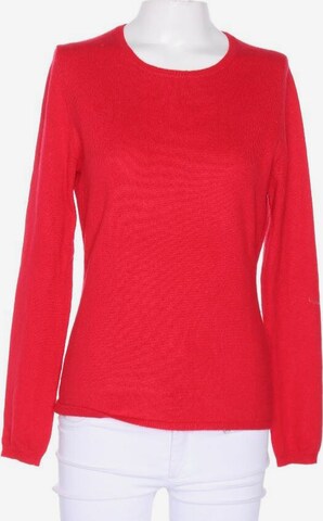 Allude Sweater & Cardigan in M in Red: front