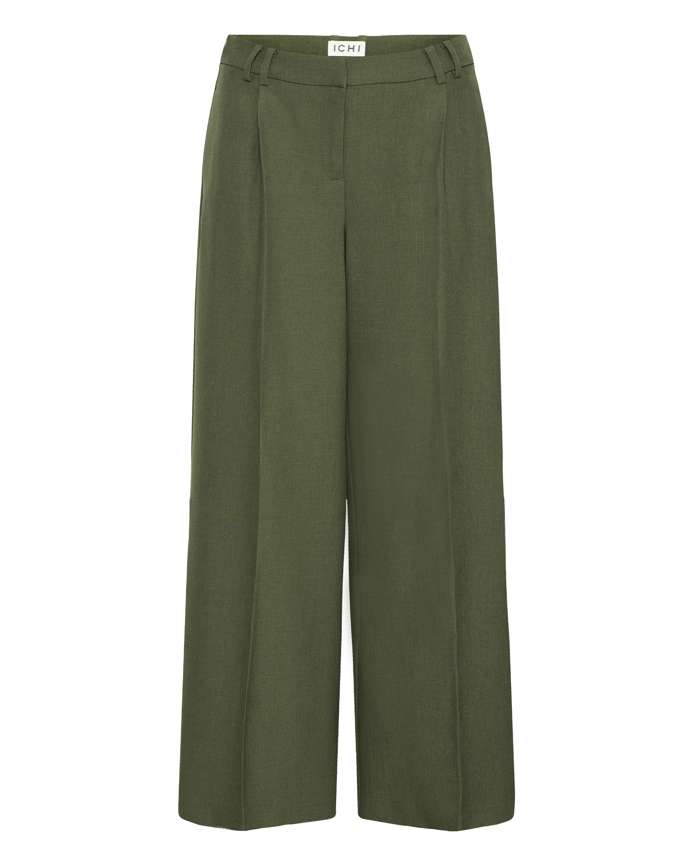 ICHI Bukser ' IHLEXI' i grøn: forside