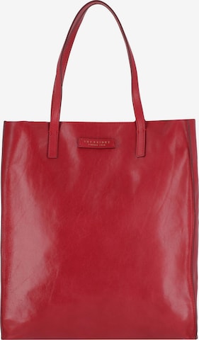 The Bridge Shoulder Bag in Red: front