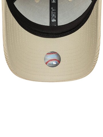 NEW ERA Athletic Cap '9FORTY New York Mets MLB Soft Cord' in Beige