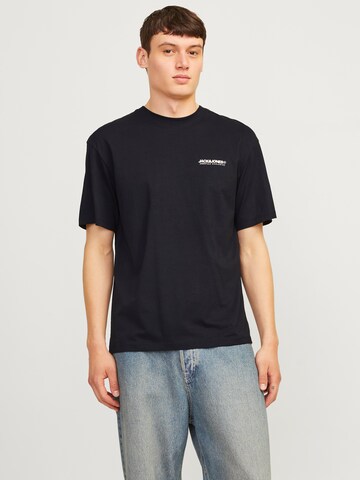 JACK & JONES Shirt 'JJELegacy' in Black: front