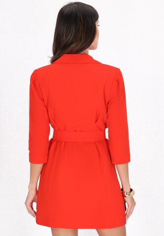 faina Jurk 'Fashion Look' in Rood