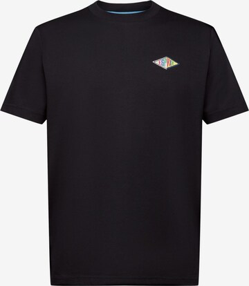 T-Shirt ESPRIT en noir : devant