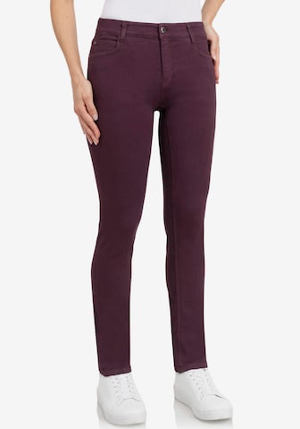 wonderjeans Slim fit Jeans in Red: front