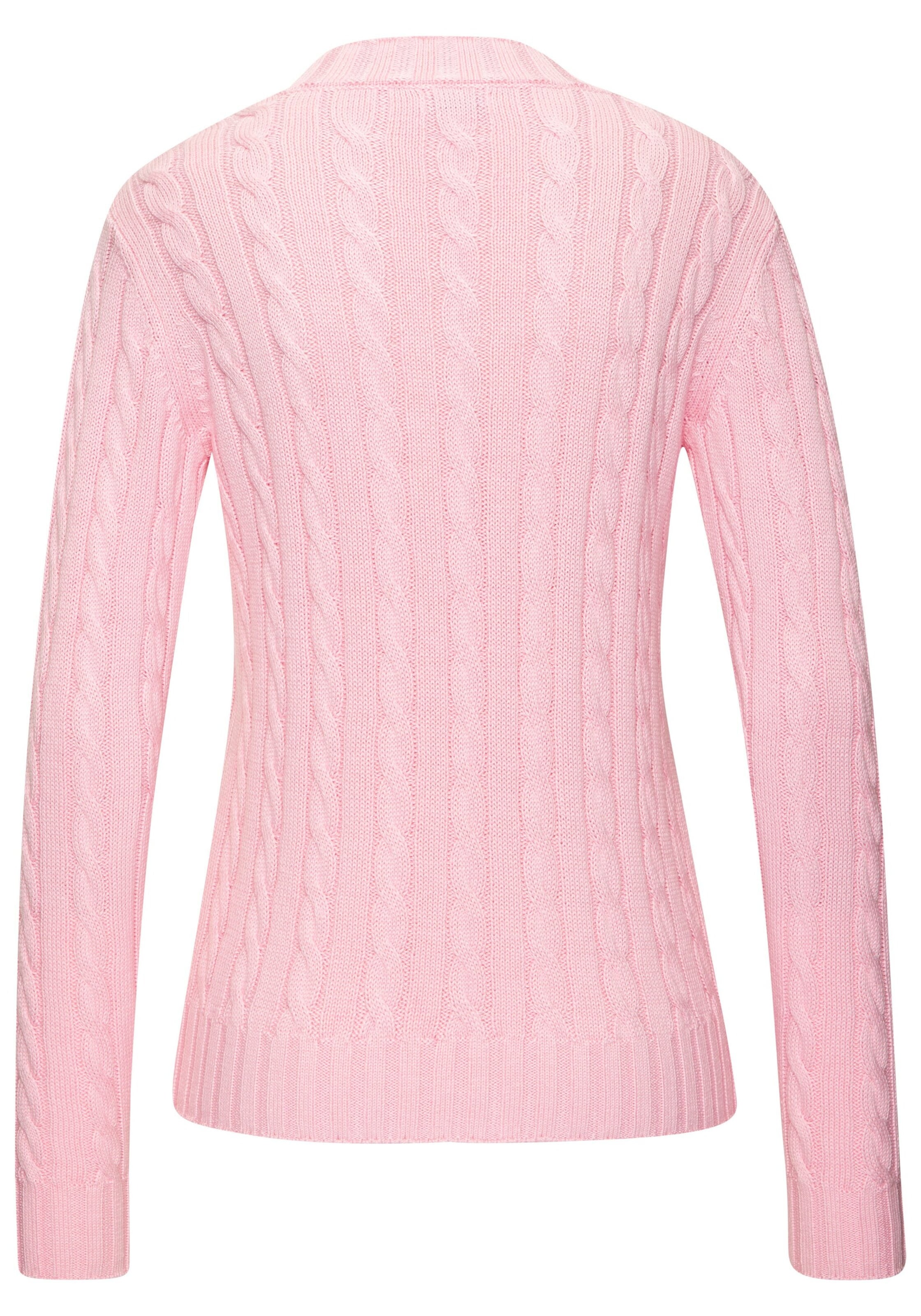 LASCANA Pulóver - rózsaszín