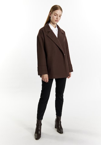 DreiMaster Klassik Between-Seasons Coat in Brown