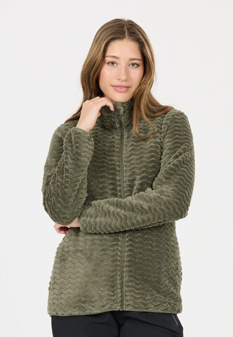 Whistler Functionele fleece jas 'Matra' in Groen: voorkant