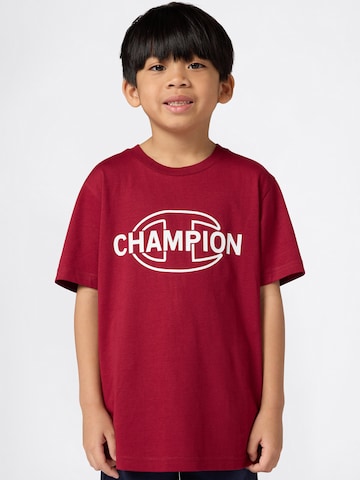 Champion Authentic Athletic Apparel Tričko – červená: přední strana