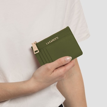Porte-monnaies 'Bologna' Lazarotti en vert
