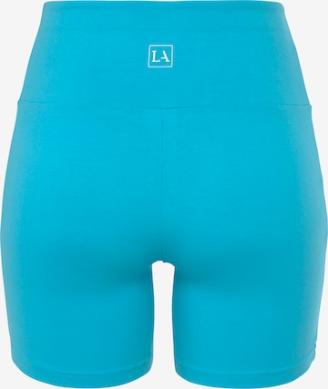 LASCANA Skinny Workout Pants in Blue