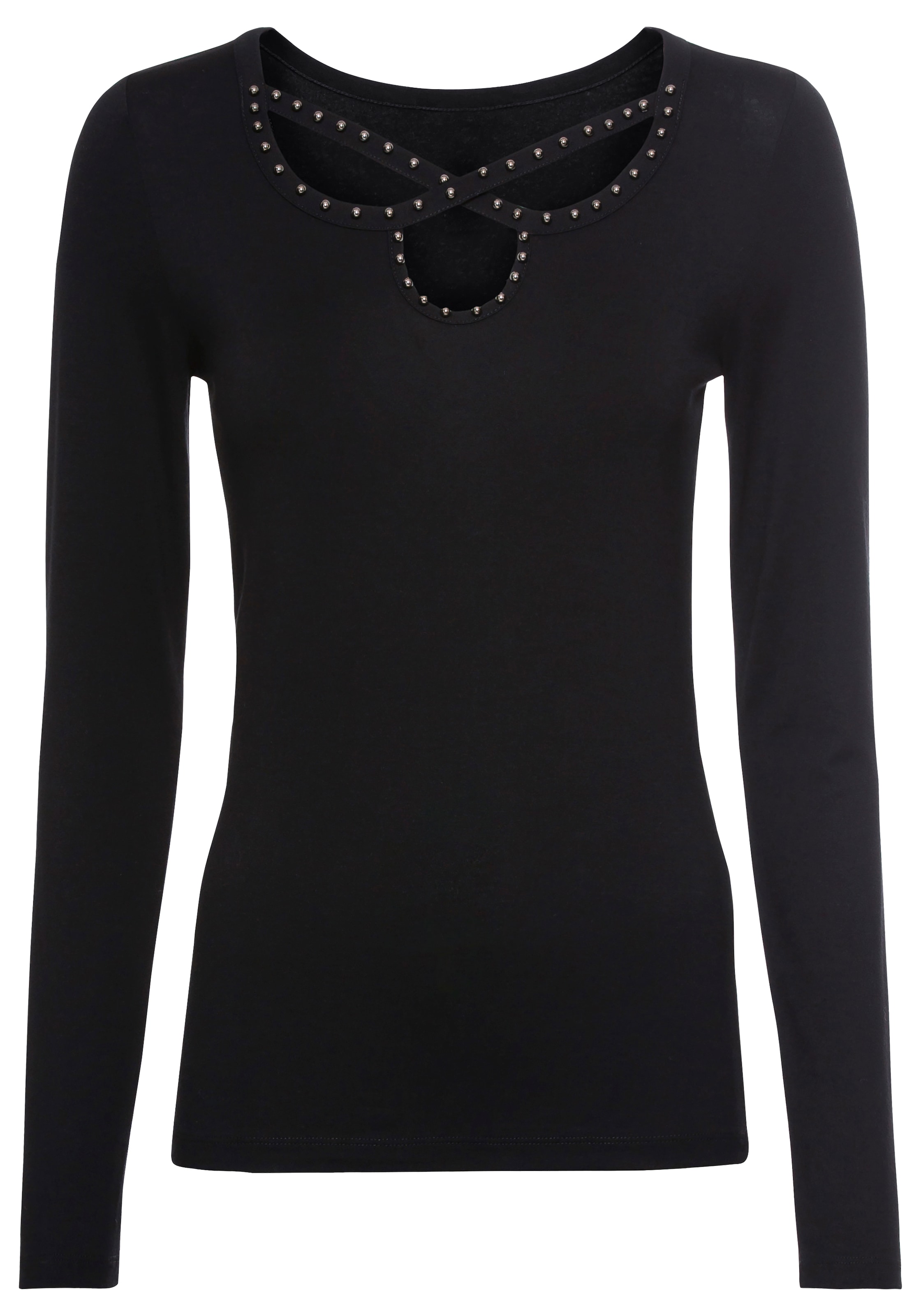 MELROSE Shirt in Black: front