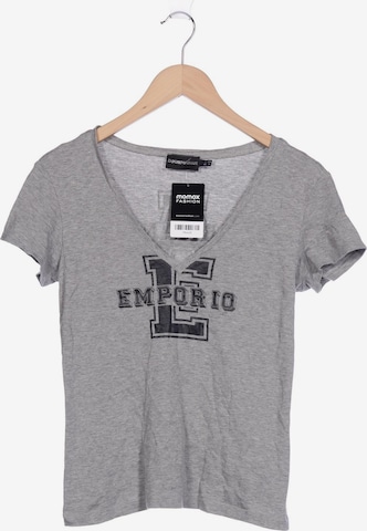 Emporio Armani Top & Shirt in XL in Grey: front