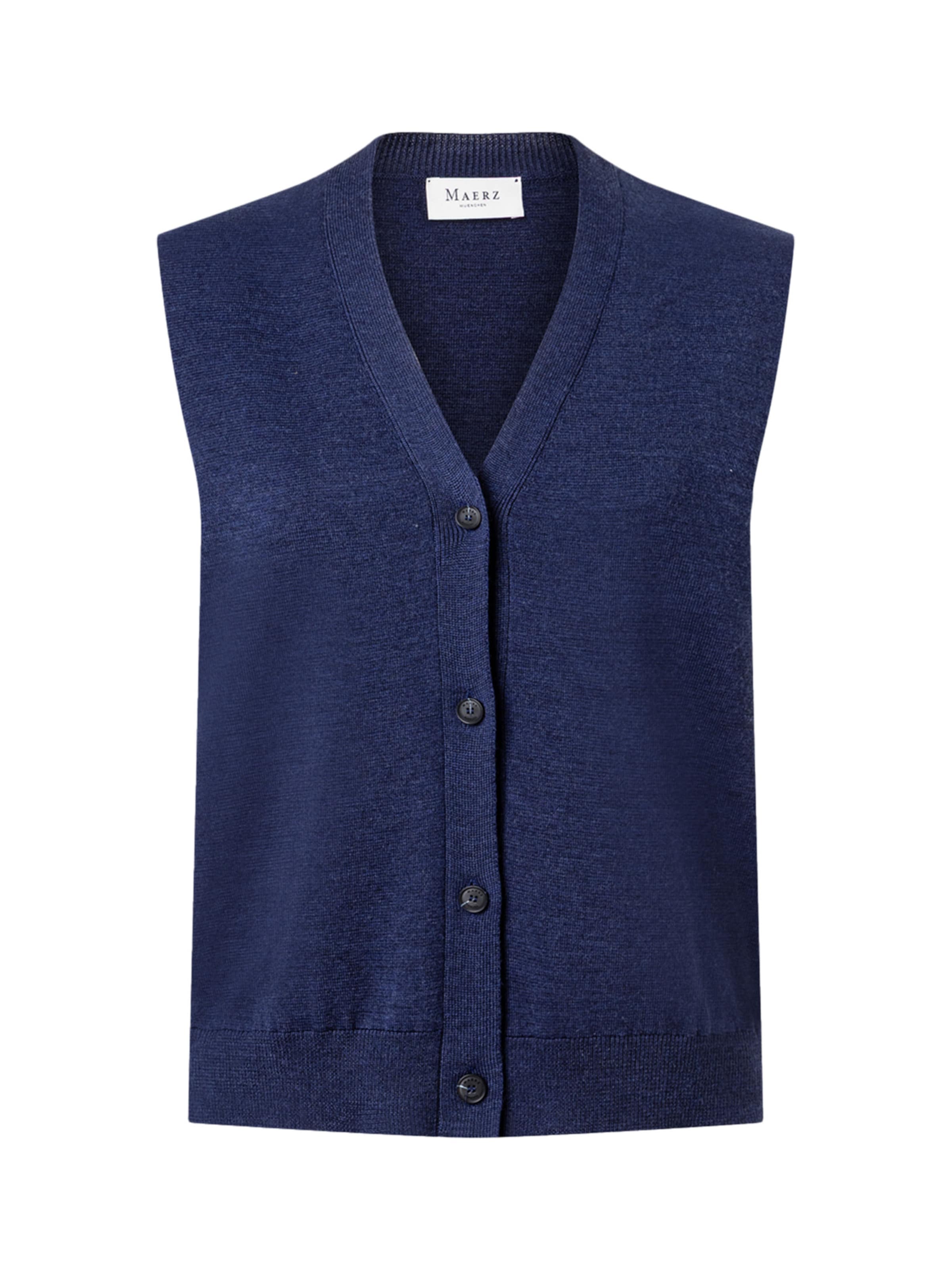 Gilet ' 230400 ' MAERZ Muenchen en bleu : devant