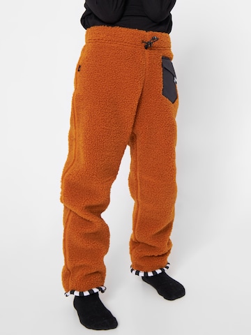 Effilé Pantalon 'Foxdo' WeeDo en marron