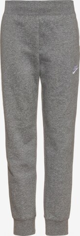 Nike Sportswear Tapered Pants in Grey: front