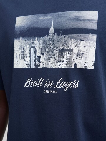 JACK & JONES T-Shirt in Blau