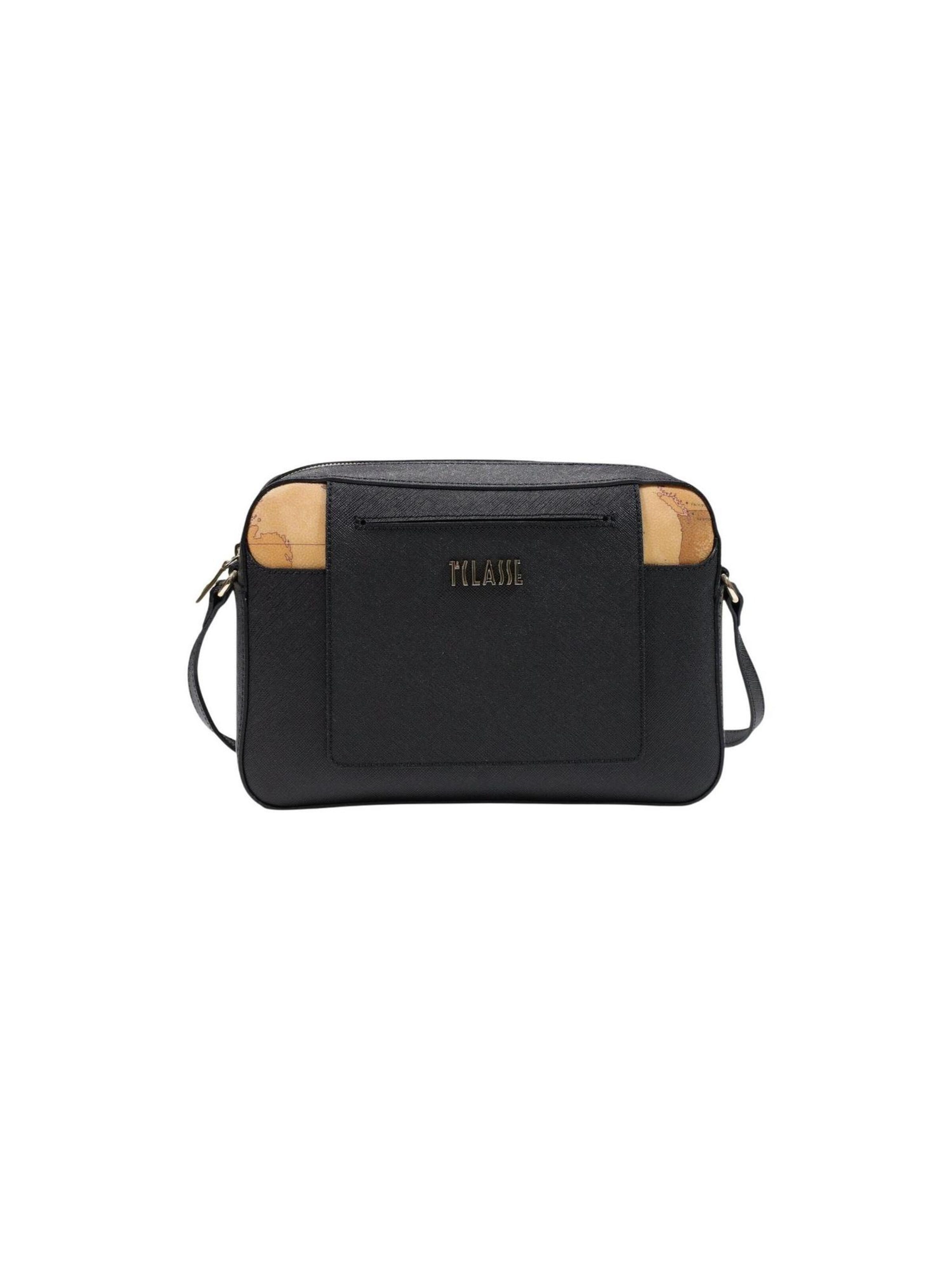 Borsa a spalla 'L LF77 9407' di Alviero Martini 1a clase in nero: frontale