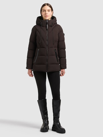 khujo Between-Season Jacket 'Rabb2' in Brown