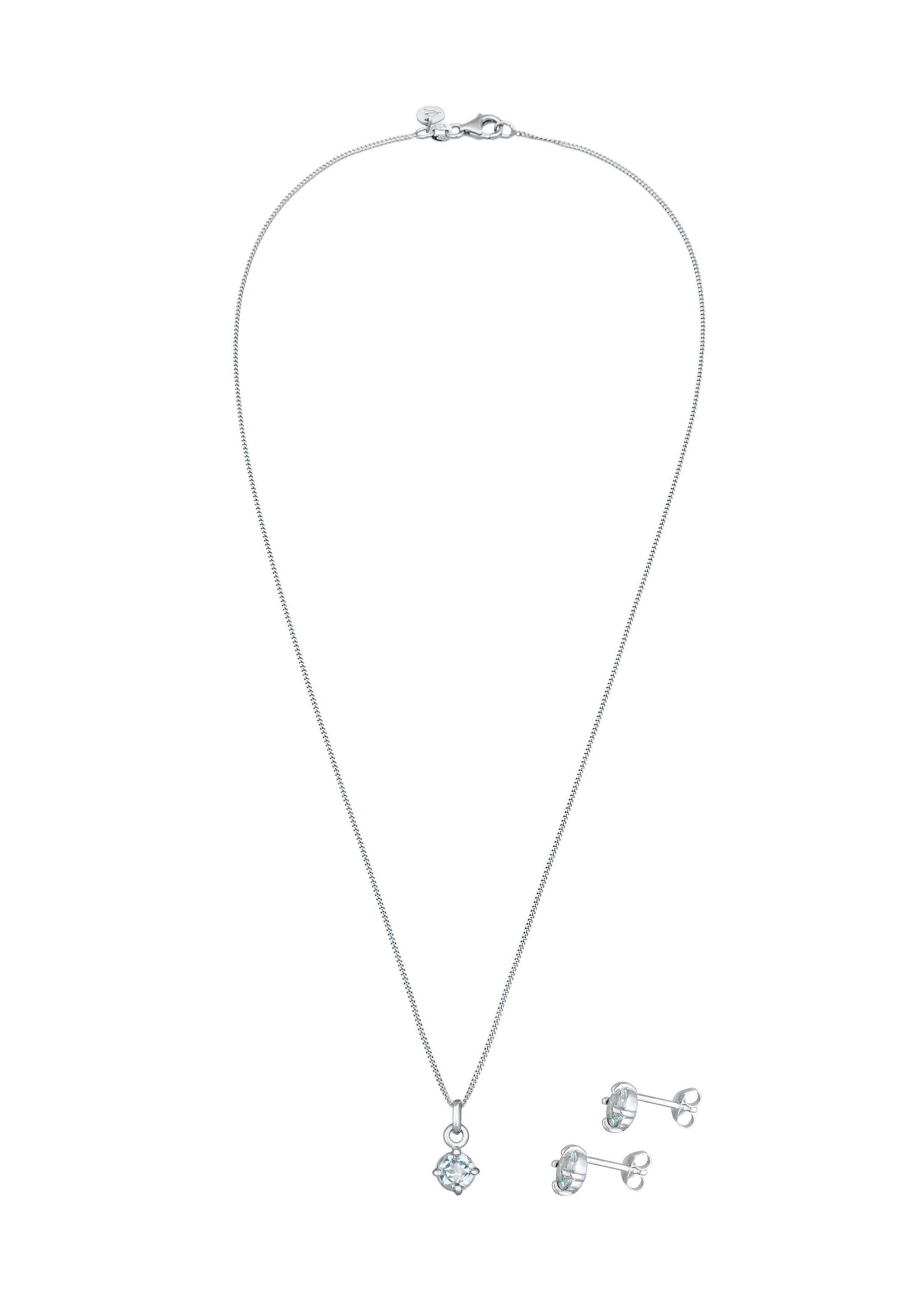 Parure de bijoux ELLI PREMIUM en argent : devant