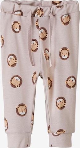 smėlio NAME IT Siaurėjantis Kelnės: priekis