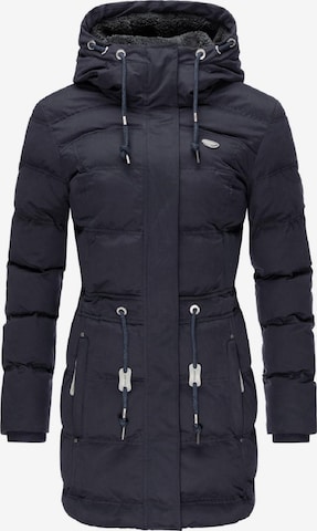 Veste d’hiver 'Ashani Puffy' Ragwear en bleu