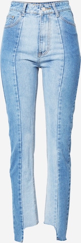 Misspap Slimfit Jeans i blå: framsida