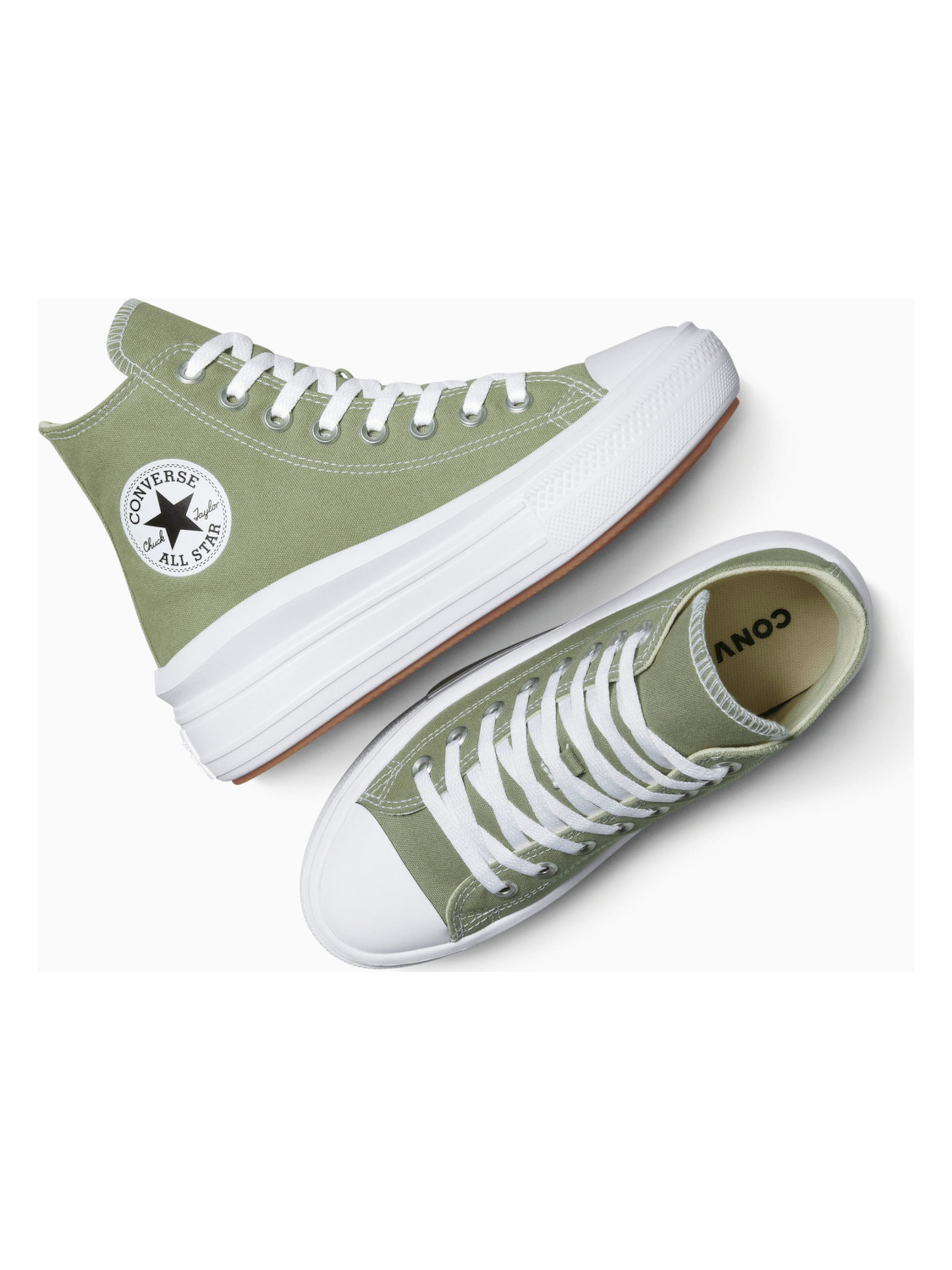 CONVERSE Sportschuh 'Converse Chuck Taylor All Star Move'‌‌‌‌‌‌‌‌ in Grau