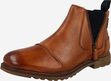 bugatti Chelsea Boots in Brown: front