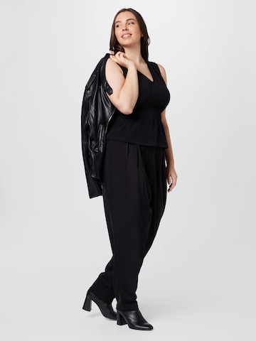 Guido Maria Kretschmer Curvy - Top 'Enie' em preto