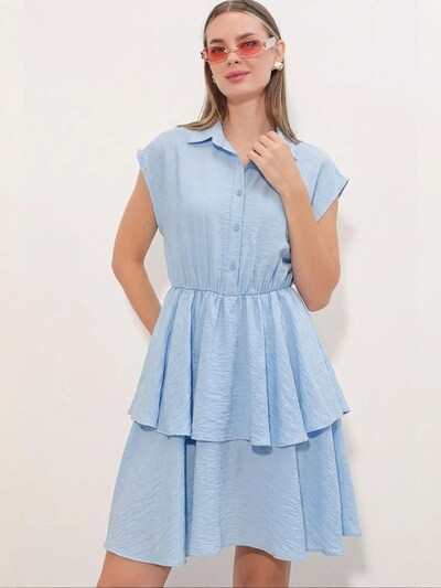 Bigdart Strickkleid 'Strickkleider' in S in hellblau, Produktansicht