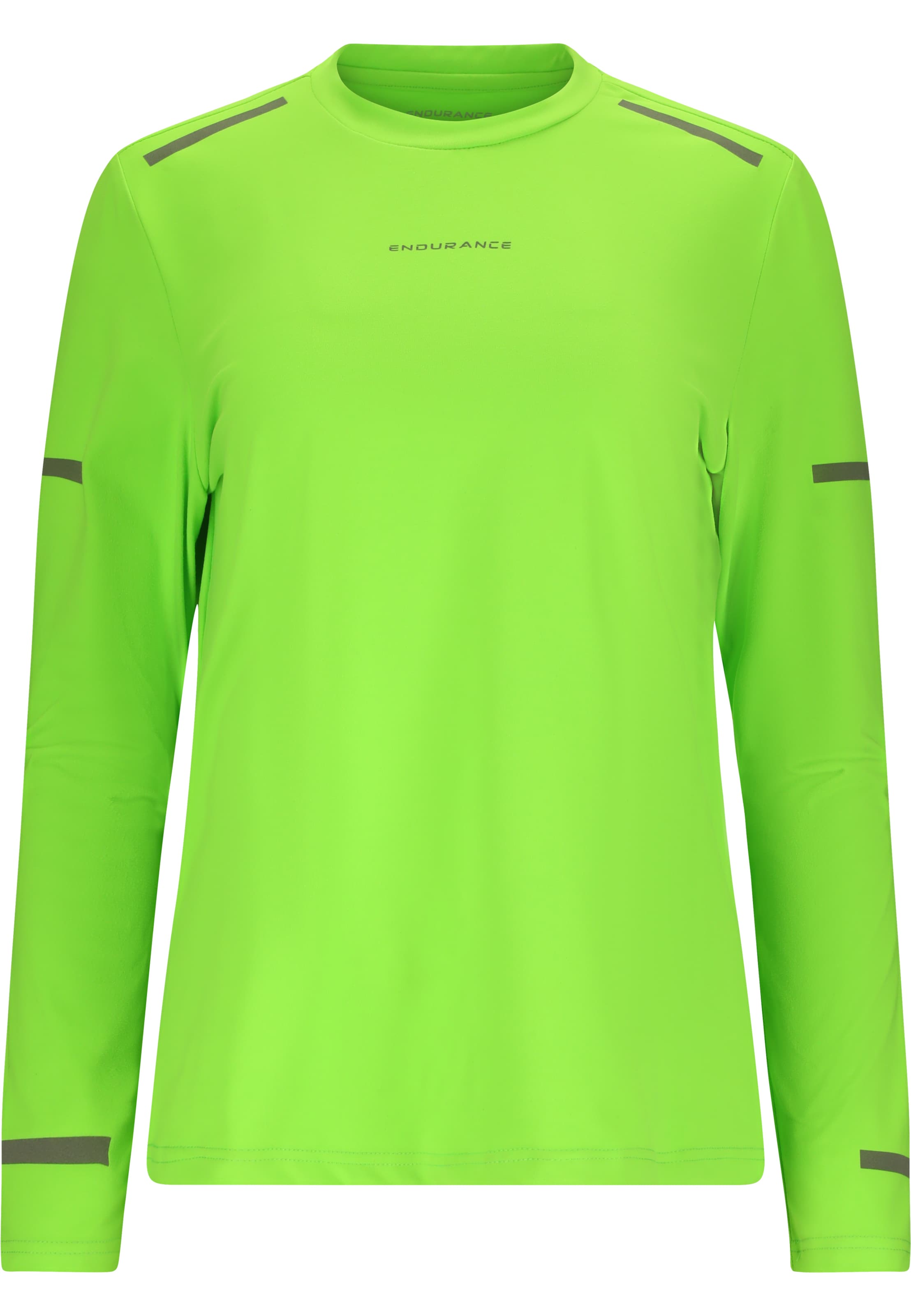ENDURANCE Langarmshirt 'Ailey' in Grün: Vorderseite