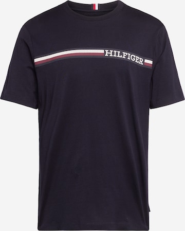 TOMMY HILFIGER Футболка в Синий: спереди