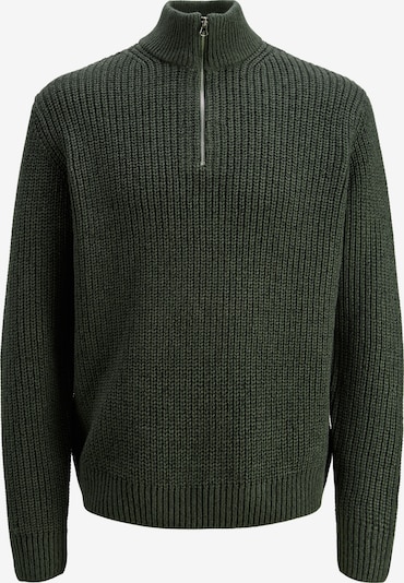JACK & JONES Neulepaita 'JORBLEECKER' värissä tummanvihreä, Tuotenäkymä