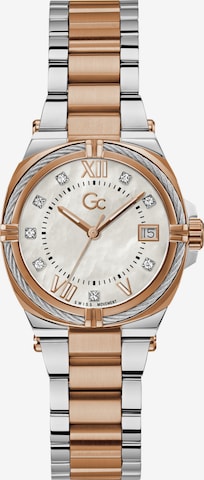 Orologio analogico di Gc in argento: frontale
