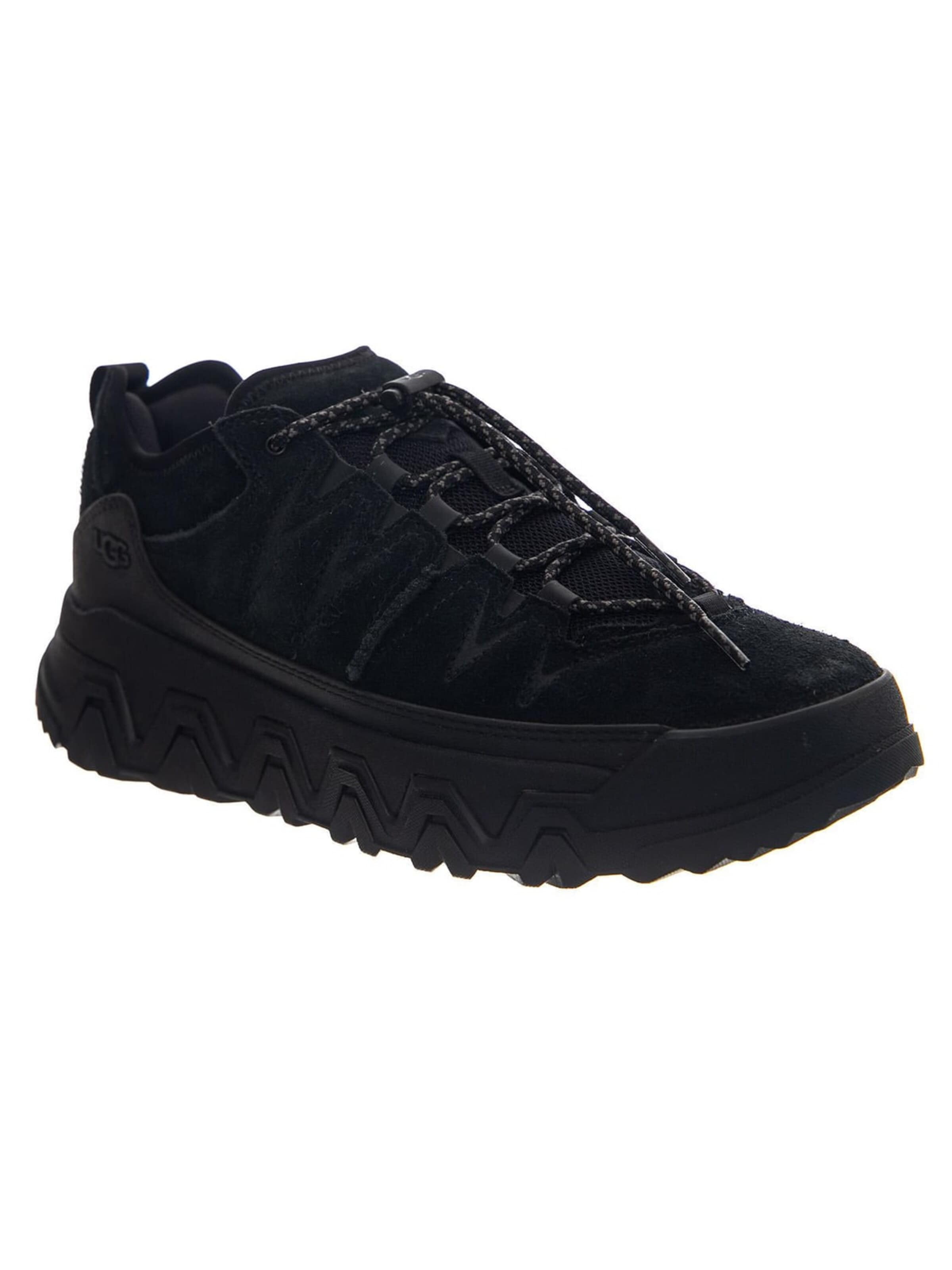 UGG Athletic lace-up shoe in Black: front