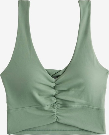 Next Bustier Urheilurintaliivit 'Active' värissä vihreä: etupuoli