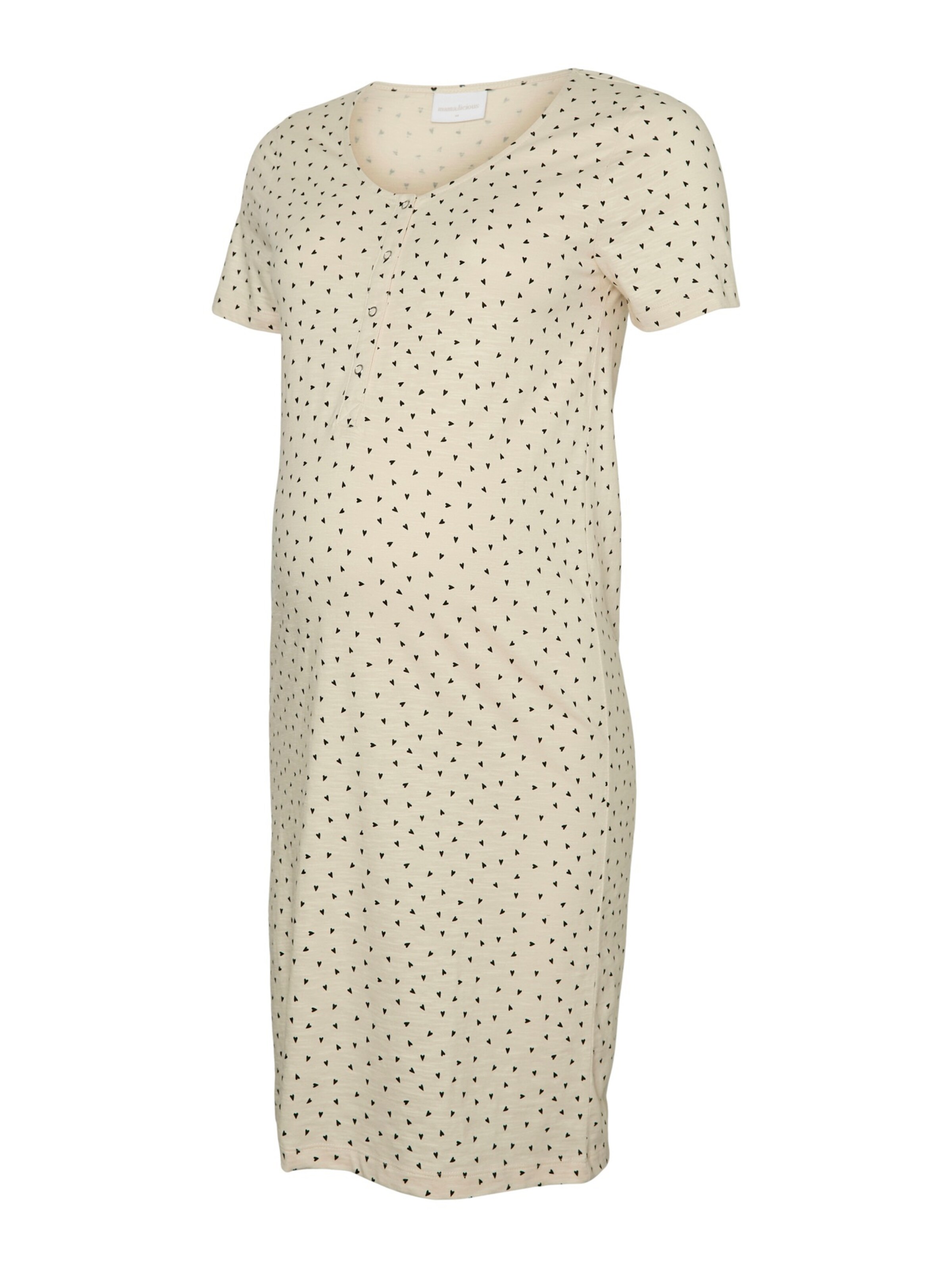 MAMALICIOUS Nightgown in Beige: front