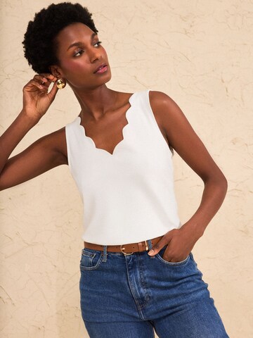 love & roses - Top en beige