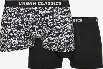 Urban Classics Boxershorts in Zwart: voorkant