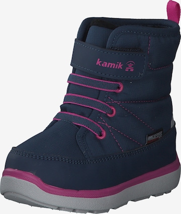 Kamik Snow Boots 'Luget NF9396' in Blue: front