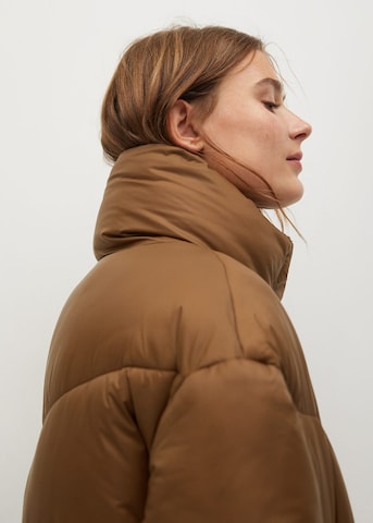 MANGO Vinterfrakke 'Kellogs' i brun