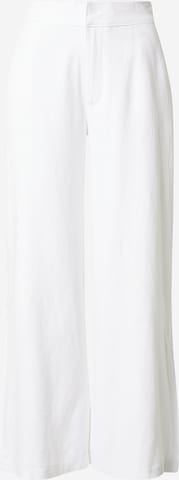 Abercrombie & Fitch - Perna larga Calças em branco: frente