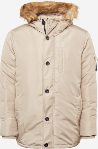 Veste d’hiver BURTON MENSWEAR LONDON en gris : devant