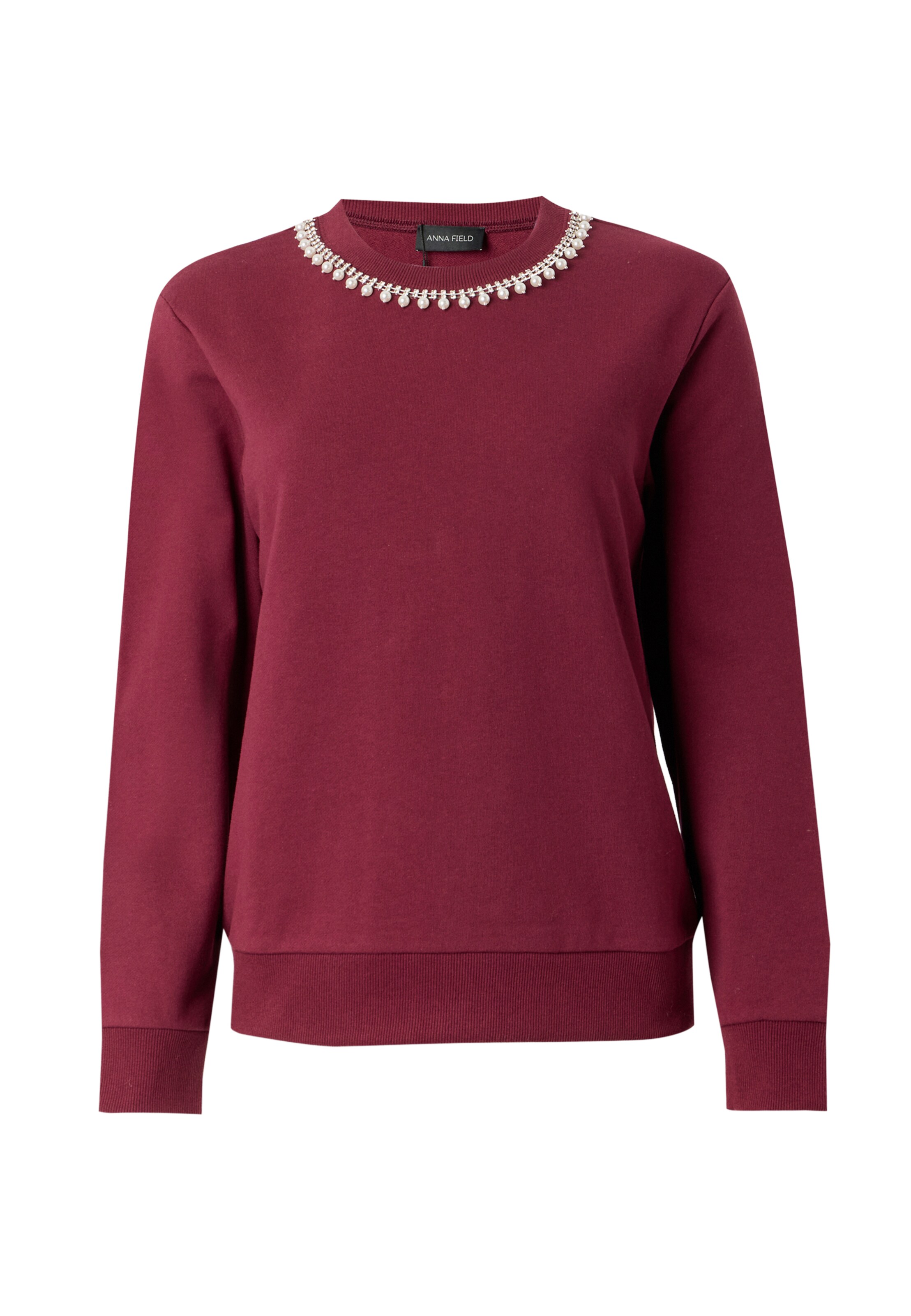 Anna Field - Sudadera en rojo: frente