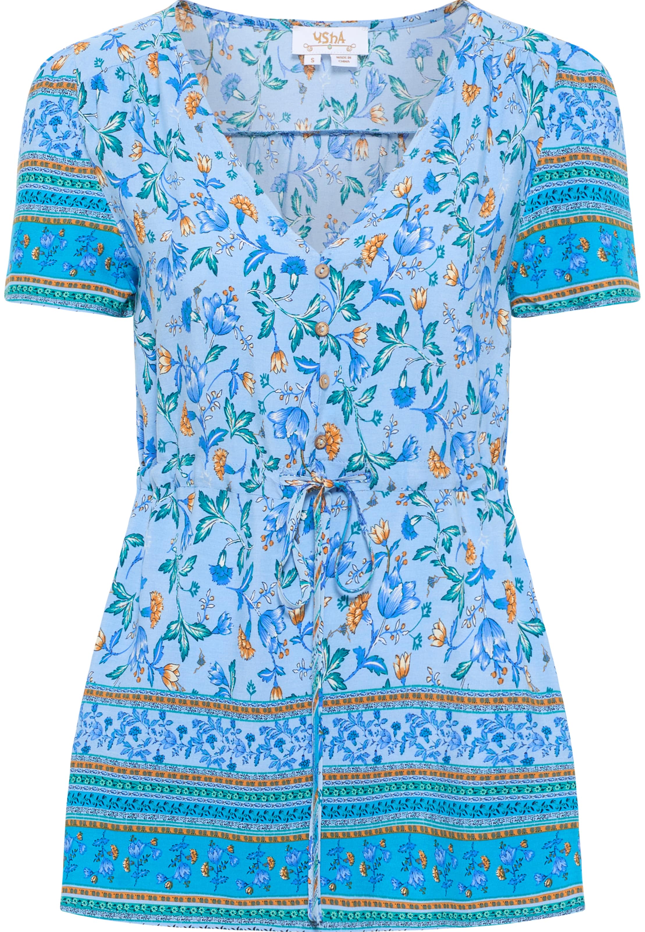 usha FESTIVAL Halenka – modrá: přední strana