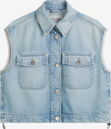 Gilet Marc O'Polo en bleu : devant
