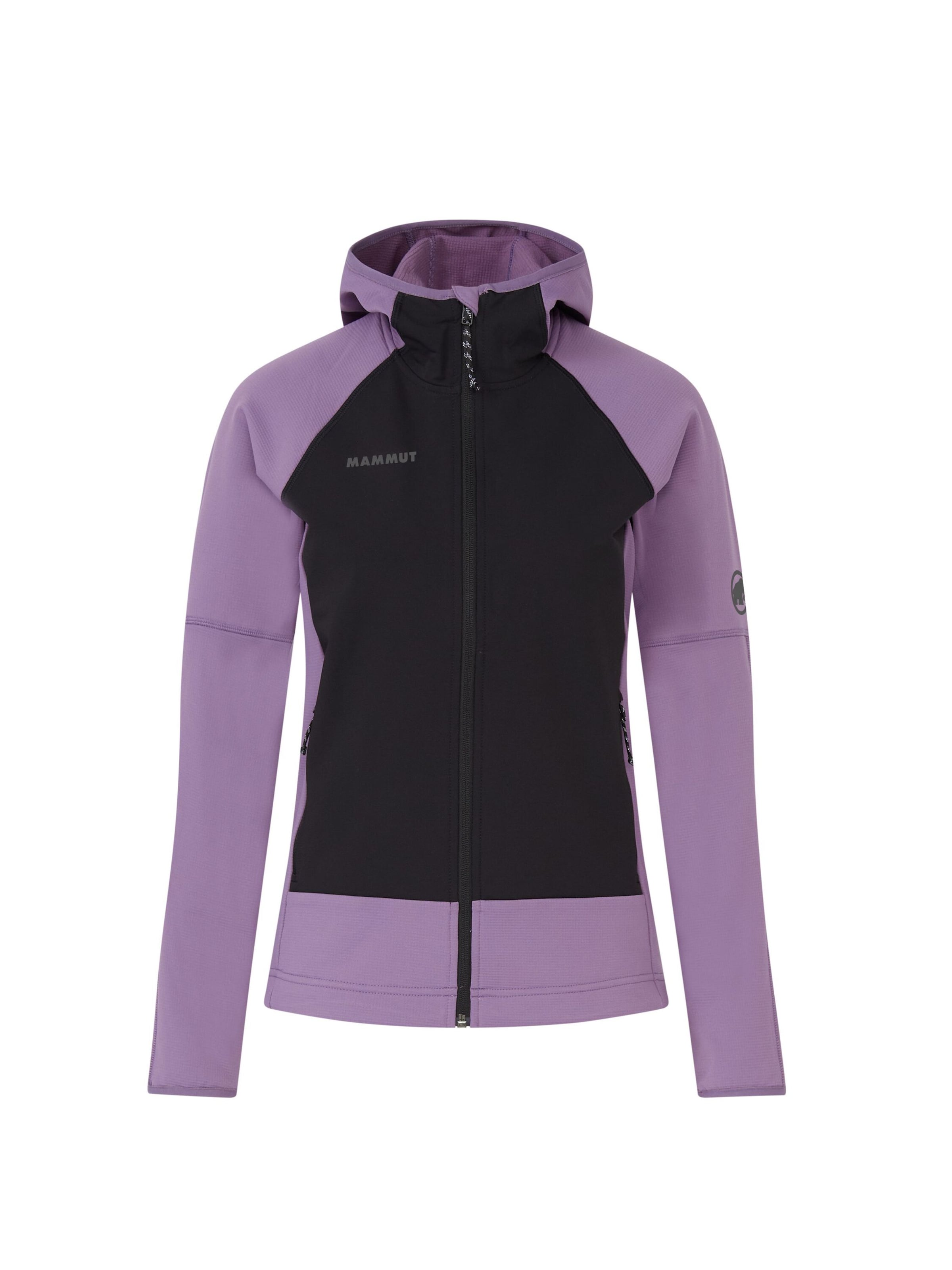 MAMMUT Athletic Fleece Jacket in Purple: front