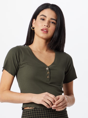 ABOUT YOU Shirt 'Paola' in Groen: voorkant